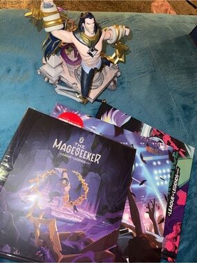 league of legends mageseeker figure book world of anthems convergence artbook